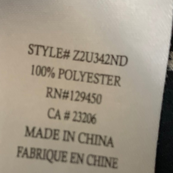 Como Vintage Black Floral Short Sleeve V-Neck Front Tie Top Blouse Dressy Casual - Picture 11 of 12